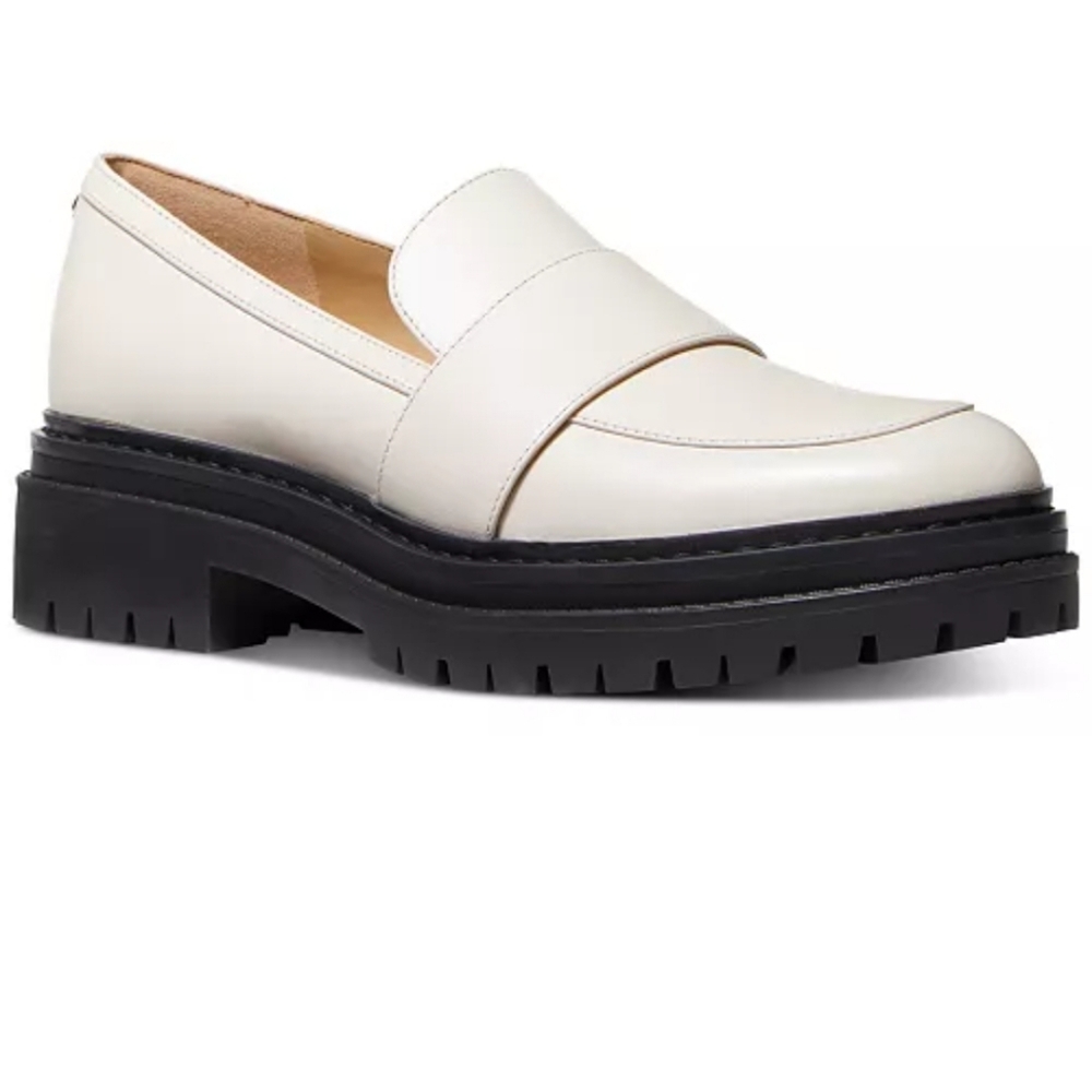 Michael Kors Women's White Loafers